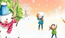 三年级作文打雪仗