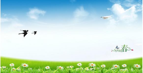 我爱春天的校园