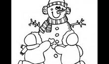 冬天堆雪人的作文