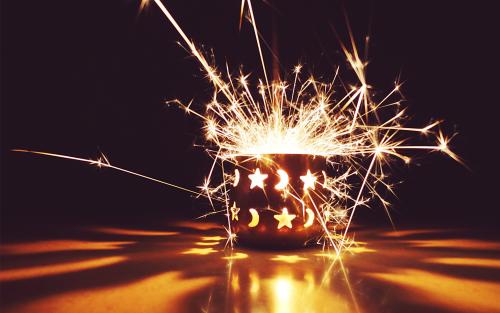 漂亮的句子，如烟花