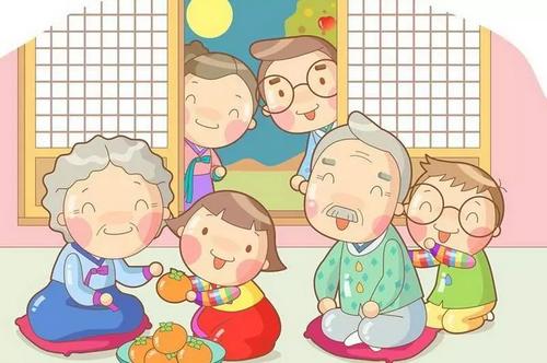 家庭聚会的问候