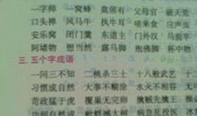 优美的五字词语大全