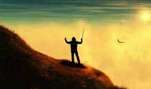 人活着，不图大富大贵，但求无怨无悔