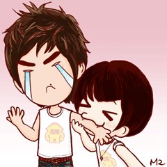 这个男孩嫉妒并且谈论他的心情