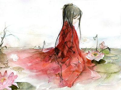 古代情人爱美丽的一句话