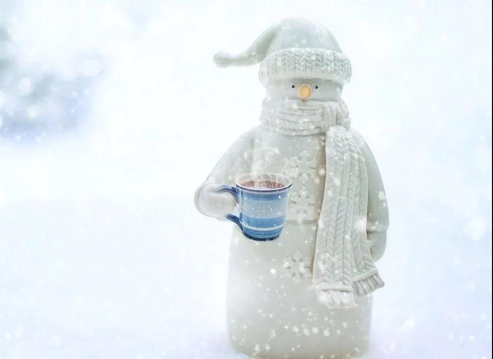 在雪景1中晒晒的句子