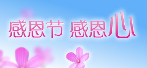 最美丽的感恩节问候