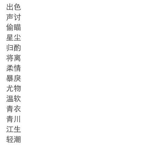 4个字符的屏幕名称有一个诗意的男孩