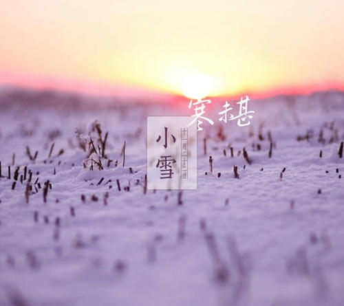 小雪的祝福