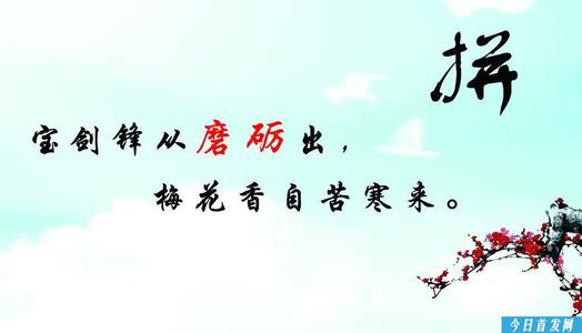 描述不断努力的句子