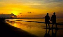 晚上散步很惬意的句子