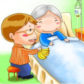 女孩生病的幽默护理