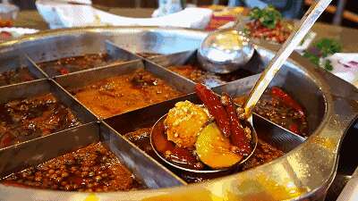 吃火锅时的句子：生活还活着，火锅2