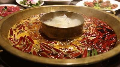 吃火锅生活时朋友的一句句子火锅2