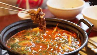 吃火锅时来自朋友时刻的句子