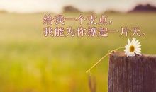 阳光励志的句子致自己简短