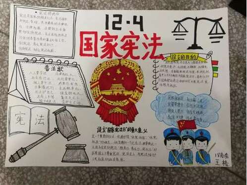 国家宪法日手稿