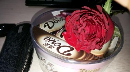 情人节收到了礼物