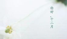 温暖你整个十二月的文艺说说