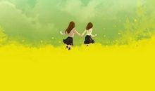 友情延续到下一代的句子