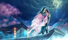 公开恋情古风的话