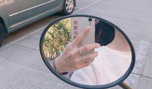 描写上学路上开心的句子