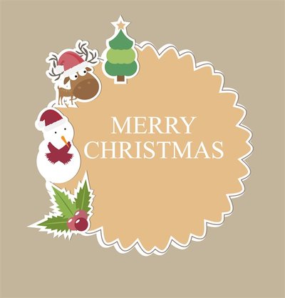 圣诞节收到了一个惊喜的文本句子