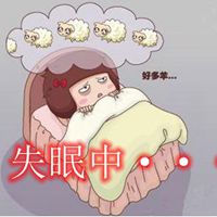 我无法入睡，有几个字。
