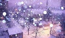 看雪的说说心情短语