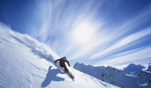 第一个滑雪心情告诉滑雪句子1