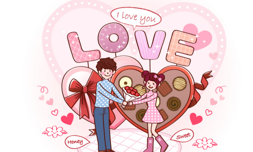 情人节可爱的温暖温暖1