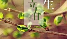 立春的句子 万物复苏