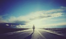 河边走走的心情说说