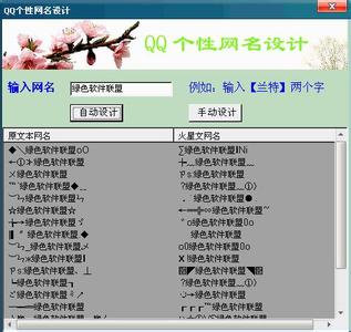 非主流网络名称