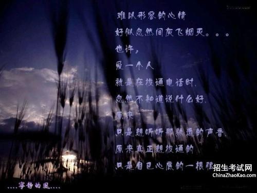 悲伤的诗歌表达