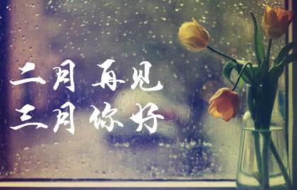 再见，第一次见到你2月，让我们谈谈它。