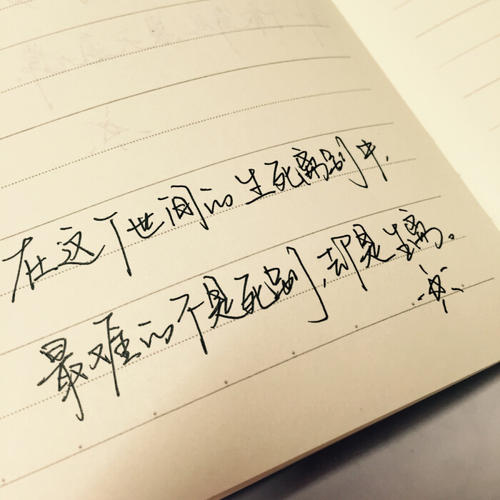 放弃所有的句子