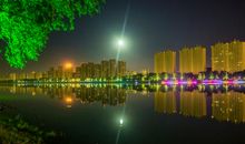 夜色美景简短说说