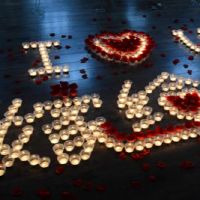 浪漫婚姻表白色栅栏简单浪漫婚姻词