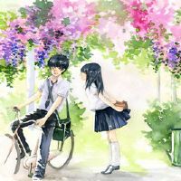 秘密爱情的句子：我一直在你身后