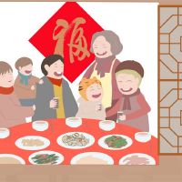 2022年虎新年夏娃祝福国家