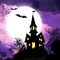 万圣节图片卡通图片 万圣节有趣的文案