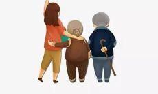 形容老人幸福开心的句子