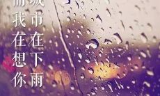 细思雨纷下，留恋人间情——用走心文案畅游下雨天