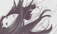 带着深深的痛楚哭泣的句子