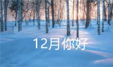 告别十一月，欢迎十二月 - 用你最喜爱的句子来表达 farewell to November and hello to December