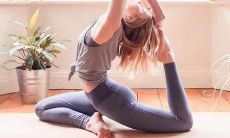 享受瑜伽的美好，润泽身心的开心句子