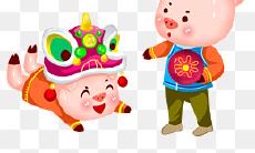 在猪年春节期间向领导发送短信致以问候和祝福的行为