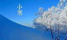 或许可以这样改写： 凝视小寒的美妙风景，思绪泛起优美的诗句